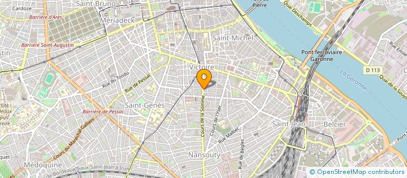 localisation de l'entreprise MONSIEUR MAMADOU-CIRE BARRY à BORDEAUX