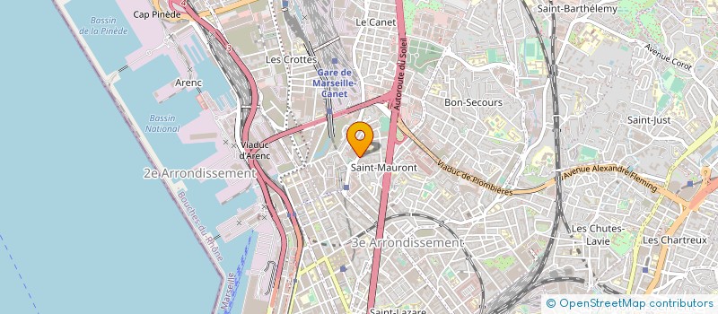 localisation de l'entreprise MONSIEUR MAMADOU CISSE à MARSEILLE