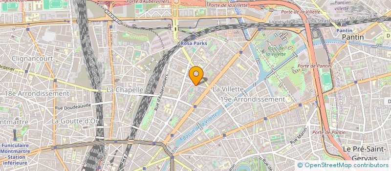 localisation de l'entreprise MONSIEUR MAMADOU CISSE  PARIS