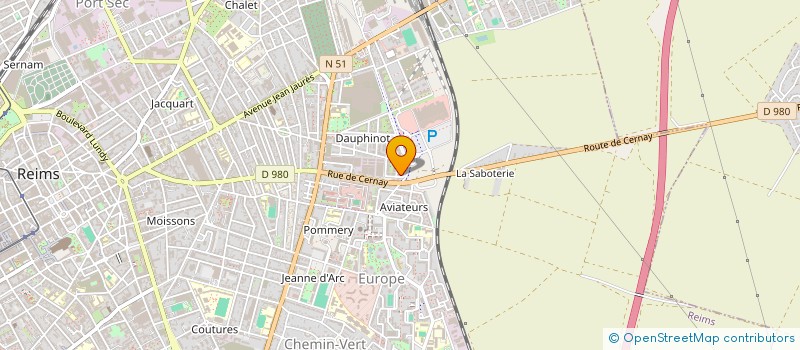 localisation de l'entreprise MONSIEUR MAMADOU CISSE à REIMS