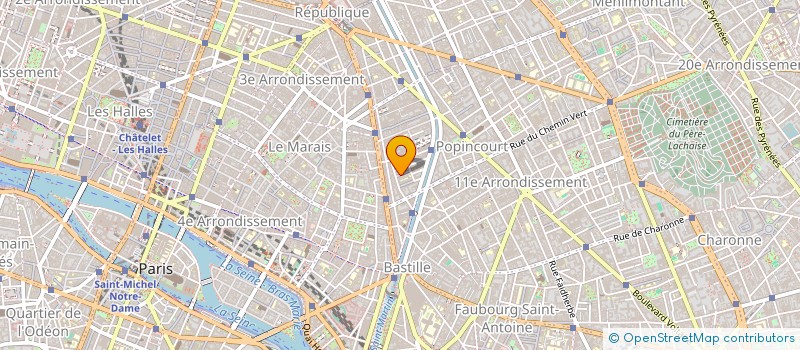 localisation de l'entreprise MONSIEUR MAMADOU CONDE  PARIS