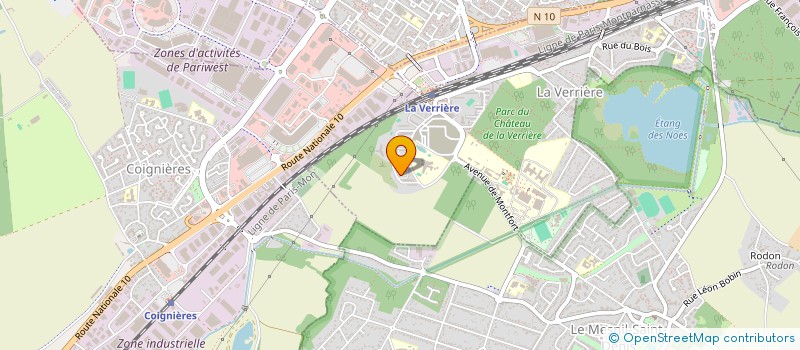 localisation de l'entreprise MONSIEUR MAMADOU COULIBALY  LA VERRIERE