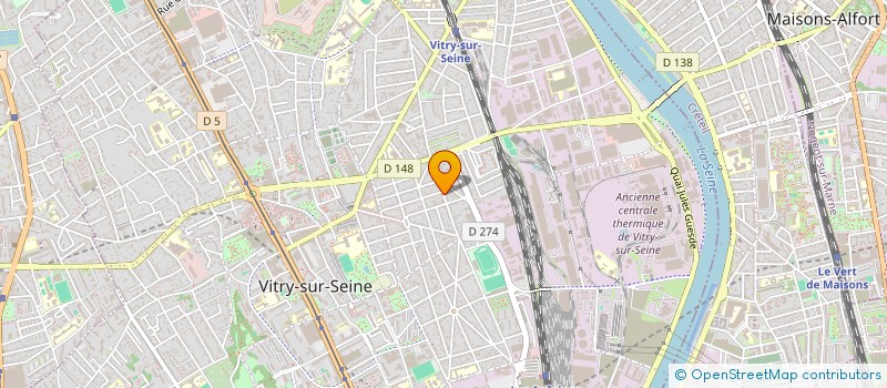 localisation de l'entreprise MONSIEUR MAMADOU COULIBALY à VITRY-SUR-SEINE