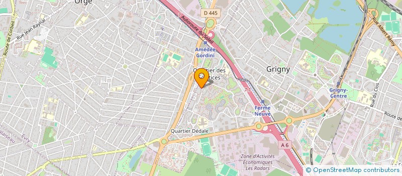 localisation de l'entreprise MONSIEUR MAMADOU COULIBALY à GRIGNY