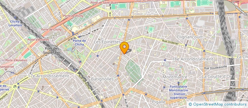 localisation de l'entreprise MONSIEUR MAMADOU DANSOKHO  PARIS