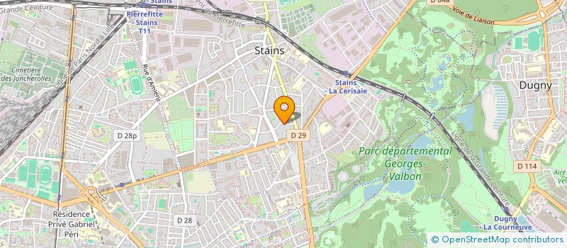 localisation de l'entreprise MONSIEUR MAMADOU DANSOKO à STAINS