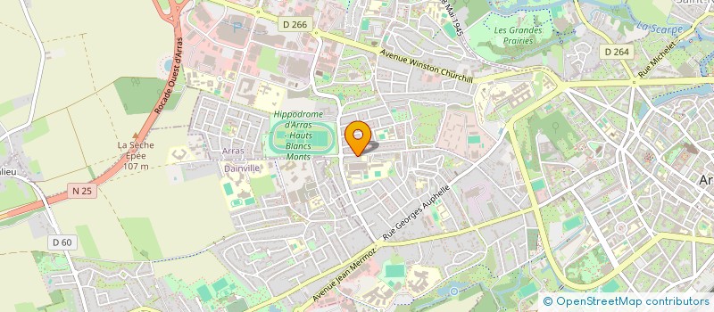 localisation de l'entreprise MONSIEUR MAMADOU DEMBELE à ARRAS