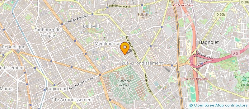 localisation de l'entreprise MONSIEUR MAMADOU DIA  PARIS