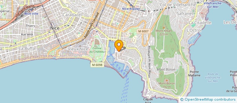 localisation de l'entreprise MONSIEUR MAMADOU DIA à NICE