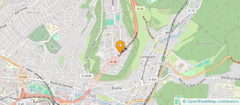 localisation de l'entreprise MONSIEUR MAMADOU DIABY  ROUEN