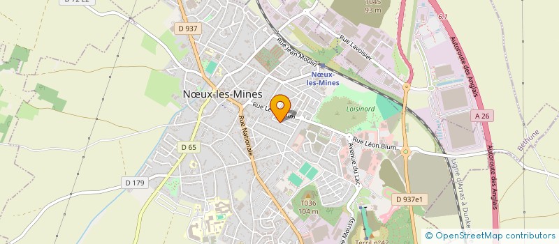 localisation de l'entreprise MONSIEUR MAMADOU DIABY  NUX-LES-MINES