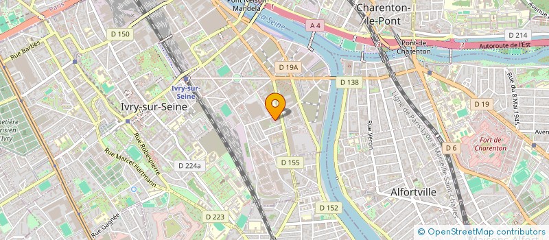 localisation de l'entreprise MONSIEUR MAMADOU DIABY  IVRY-SUR-SEINE