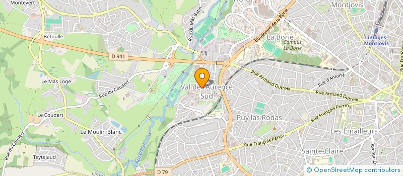 localisation de l'entreprise MONSIEUR MAMADOU DIABY à LIMOGES