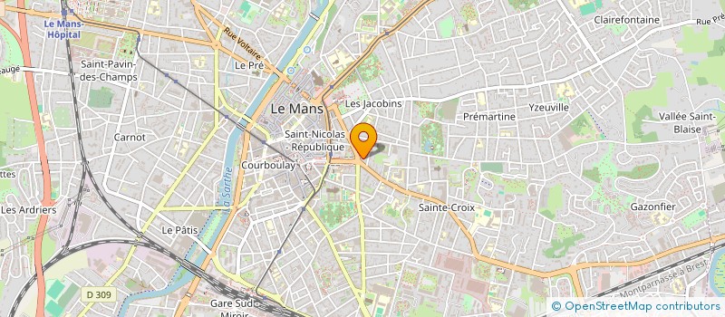 localisation de l'entreprise MONSIEUR MAMADOU DIABY  LE MANS