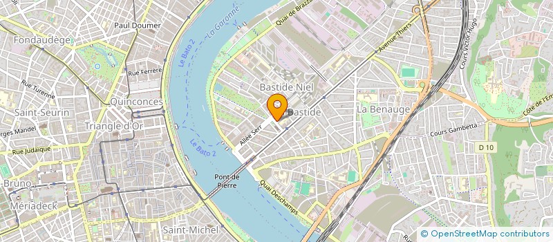 localisation de l'entreprise MONSIEUR MAMADOU DIABY  BORDEAUX