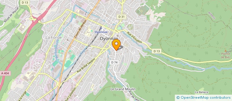 localisation de l'entreprise MONSIEUR MAMADOU DIADHIOU à OYONNAX
