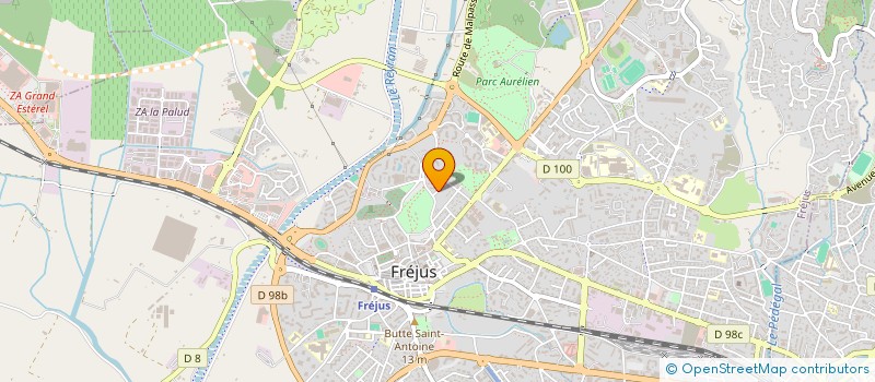 localisation de l'entreprise MONSIEUR MAMADOU DIAGOURAGA  FREJUS