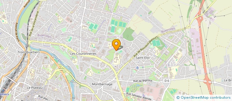 localisation de l'entreprise MONSIEUR MAMADOU DIAKABY  POITIERS