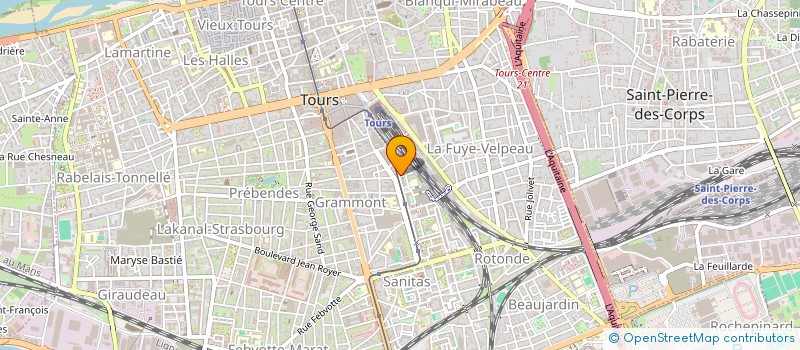 localisation de l'entreprise MONSIEUR MAMADOU DIAKHABY  TOURS