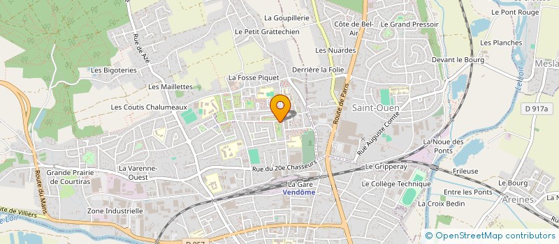 localisation de l'entreprise MONSIEUR MAMADOU DIAKHABY  VENDOME