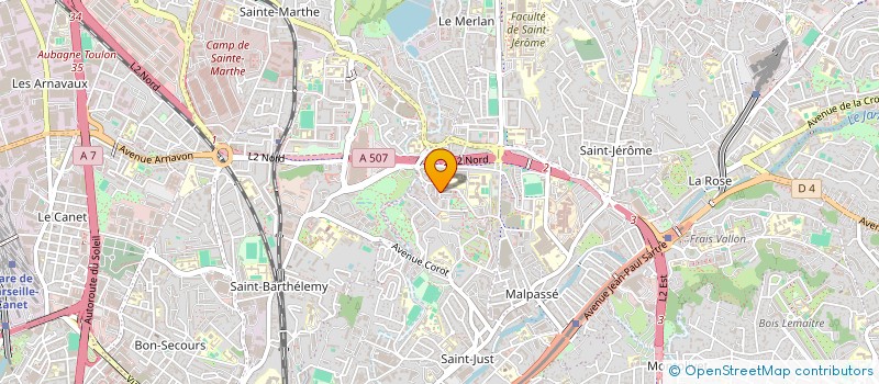 localisation de l'entreprise MONSIEUR MAMADOU DIAKHABY à MARSEILLE 13EME