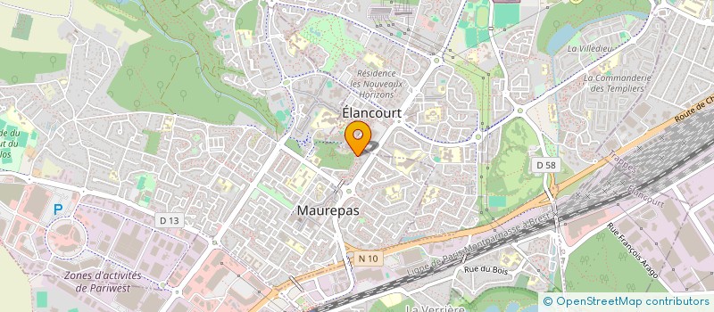 localisation de l'entreprise MONSIEUR MAMADOU DIALLO  MAUREPAS