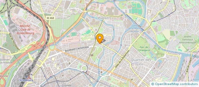 localisation de l'entreprise MONSIEUR MAMADOU DIALLO à STRASBOURG