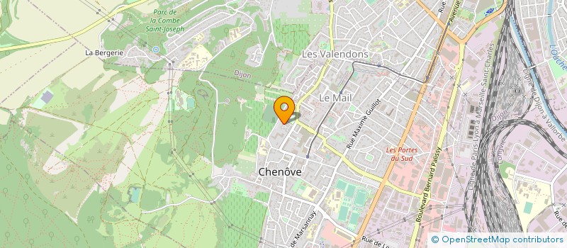 localisation de l'entreprise MONSIEUR MAMADOU DIALLO à CHENOVE