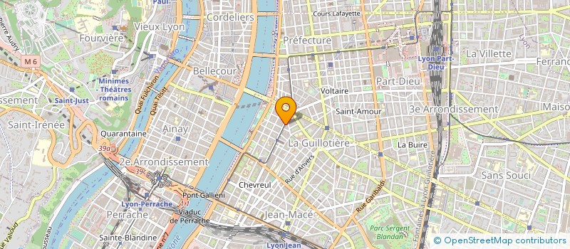 localisation de l'entreprise MONSIEUR MAMADOU DIALLO  LYON