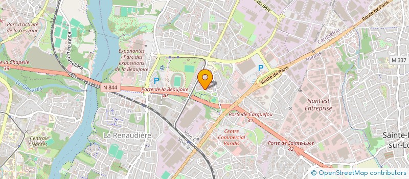 localisation de l'entreprise MONSIEUR MAMADOU DIALLO à NANTES