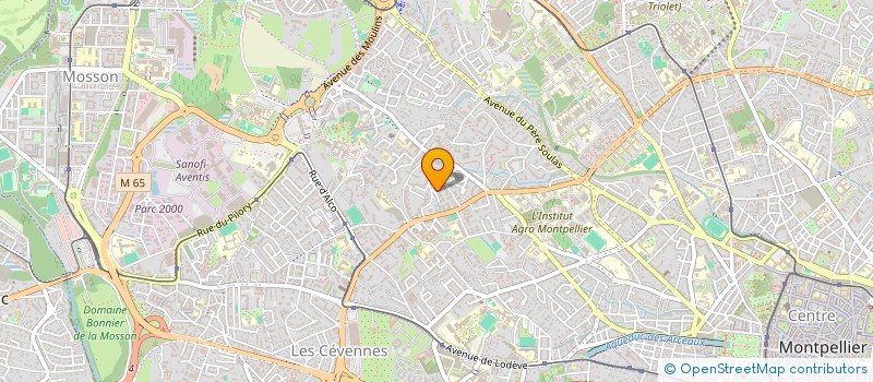 localisation de l'entreprise MONSIEUR MAMADOU DIALLO à MONTPELLIER