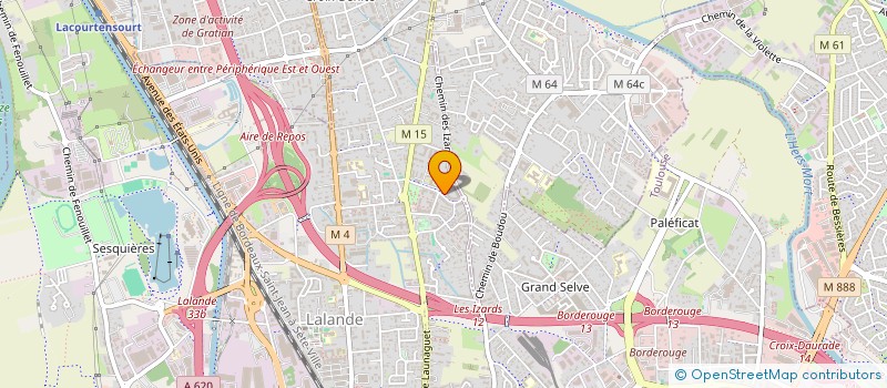 localisation de l'entreprise MONSIEUR MAMADOU DIALLO  TOULOUSE