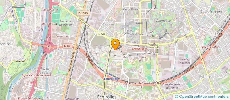 localisation de l'entreprise MONSIEUR MAMADOU DIALLO à ECHIROLLES