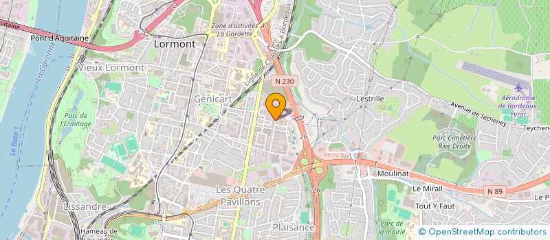 localisation de l'entreprise MONSIEUR MAMADOU DIALLO  SAINT-CIERS-SUR-GIRONDE