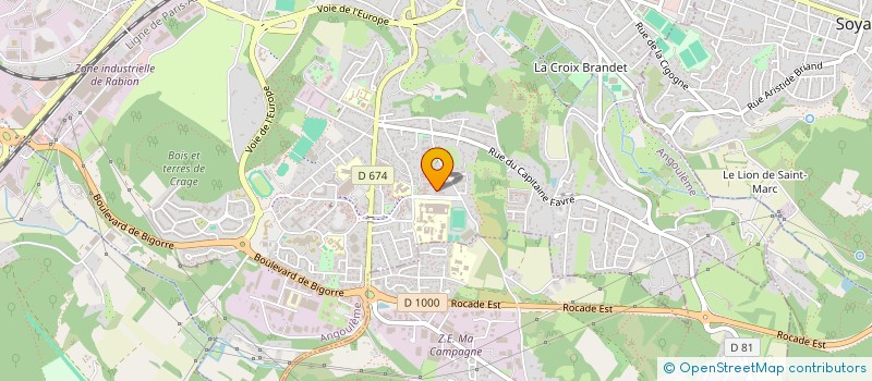 localisation de l'entreprise MONSIEUR MAMADOU DIALLO à ANGOULEME
