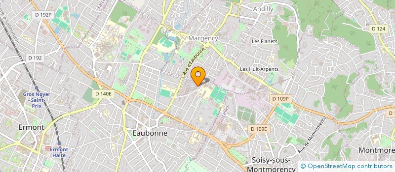 localisation de l'entreprise MONSIEUR MAMADOU DIALLO à EAUBONNE