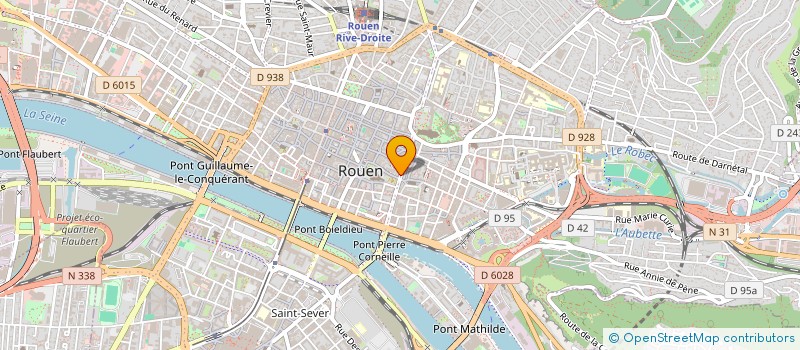 localisation de l'entreprise MONSIEUR MAMADOU DIALLO  ROUEN