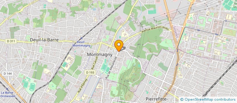 localisation de l'entreprise MONSIEUR MAMADOU DIALLO  MONTMAGNY