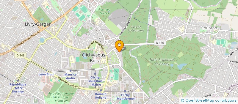 localisation de l'entreprise MONSIEUR MAMADOU DIALLO à CLICHY-SOUS-BOIS