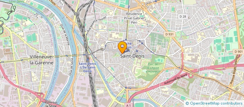 localisation de l'entreprise MONSIEUR MAMADOU DIALLO à SAINT-DENIS