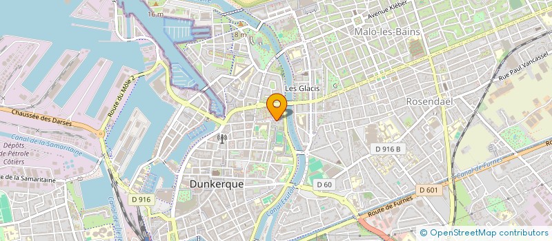 localisation de l'entreprise MONSIEUR MAMADOU DIALLO à DUNKERQUE