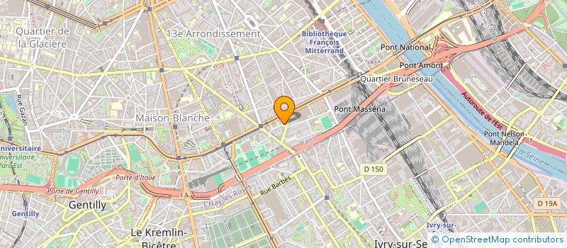 localisation de l'entreprise MONSIEUR MAMADOU DIALLO  PARIS