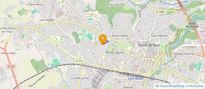 localisation de l'entreprise MONSIEUR MAMADOU DIALLO à SAINT-BRIEUC