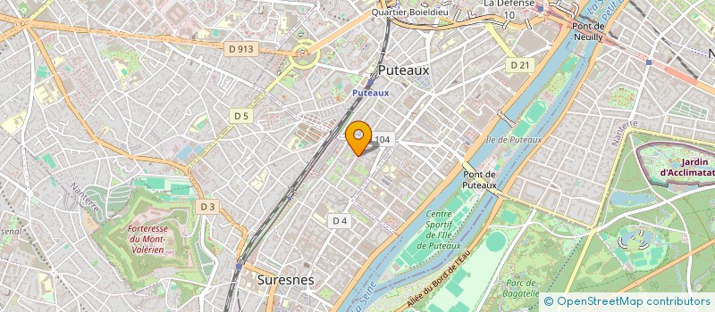 localisation de l'entreprise MONSIEUR MAMADOU DIALLO à SURESNES