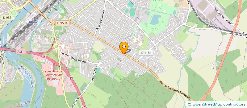 localisation de l'entreprise MONSIEUR MAMADOU DIALLO  YUTZ