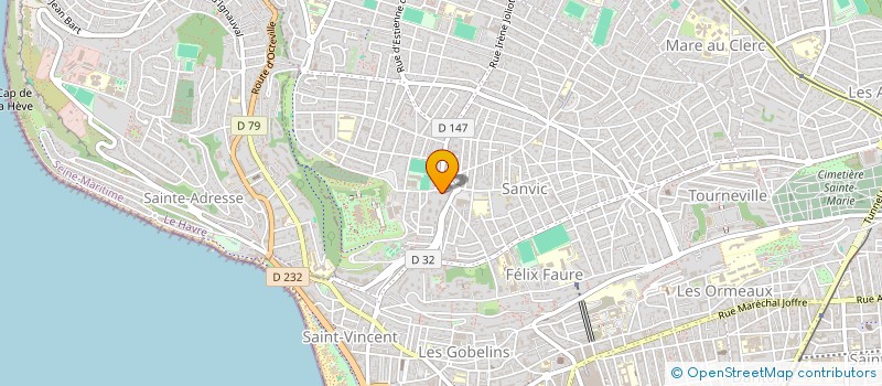 localisation de l'entreprise MONSIEUR MAMADOU DIALLO  LE HAVRE