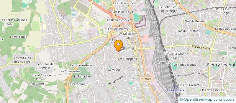 localisation de l'entreprise MONSIEUR MAMADOU DIALLO à SARAN