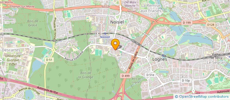 localisation de l'entreprise MONSIEUR MAMADOU DIALLO  NOISIEL