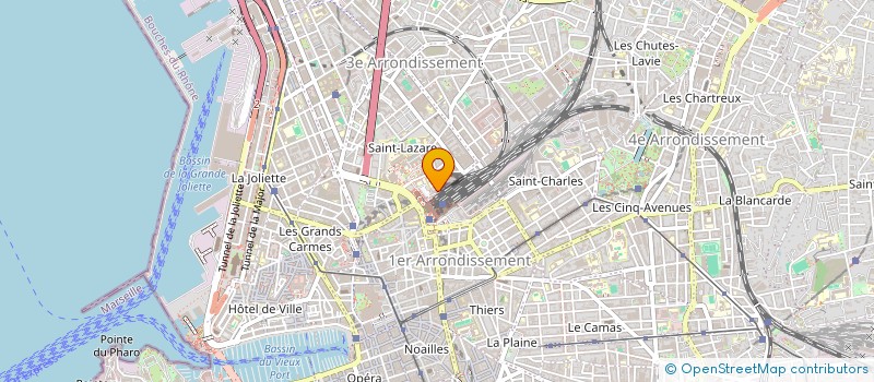 localisation de l'entreprise MONSIEUR MAMADOU DIALLO  MARSEILLE