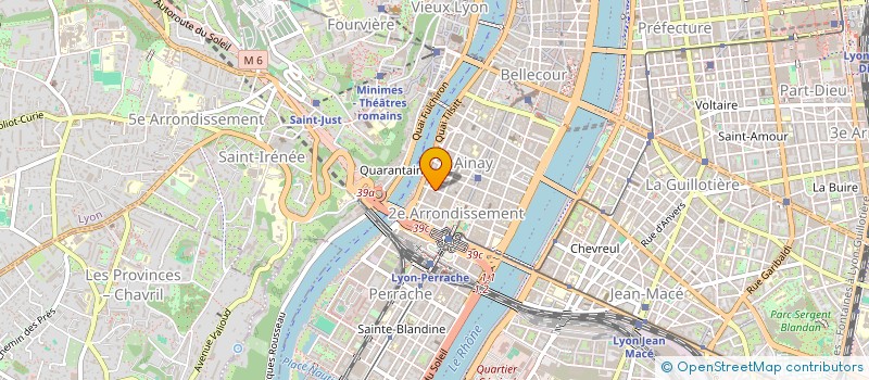 localisation de l'entreprise MONSIEUR MAMADOU DIALLO  LYON